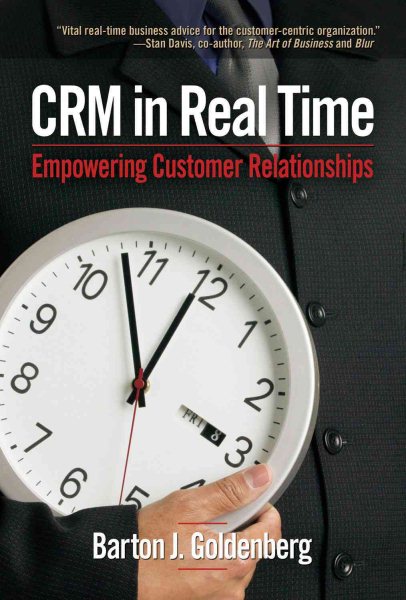 CRM in Real Time: Empowering Customer Relationships cover