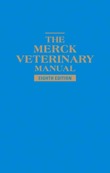 The Merck Veterinary Manual, 8th Edition cover