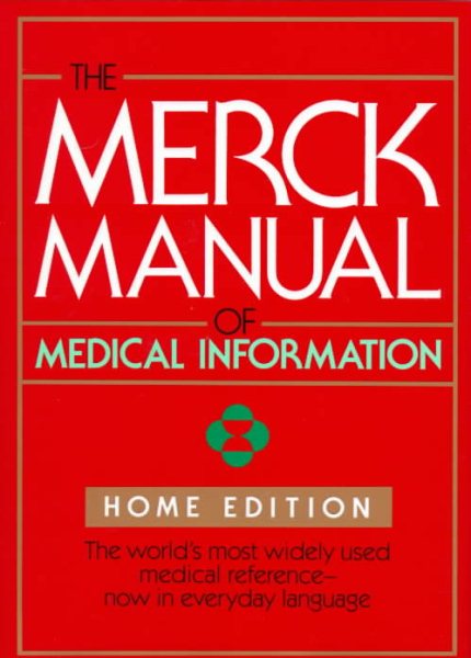 The Merck Manual of Medical Information: Home Edition cover