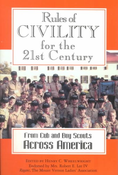 Rules of Civility for the 21st Century from Cub and Boy Scouts across America cover
