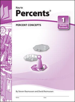Key to Percents, Book 1: Percent Concepts (KEY TO...WORKBOOKS) cover
