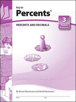 Key to Percents, Book 3: Percents and Decimals (Student Workbook) cover
