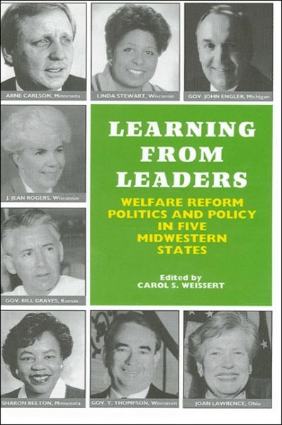 Learning from Leaders: Welfare Reform Politics and Policy in Five Midwestern States cover
