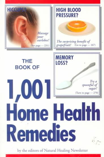 The Book of 1,001 Home Health Remedies cover
