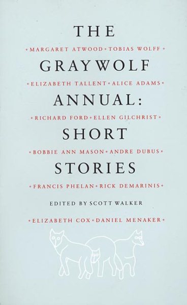 The Graywolf Annual: Short Stories cover