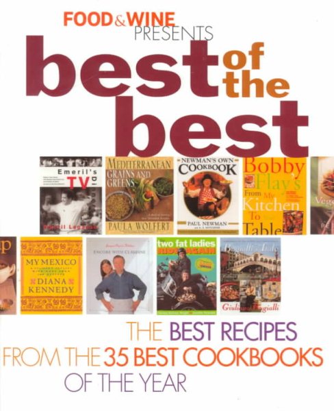 Food & Wine Magazine's Best of the Best cover