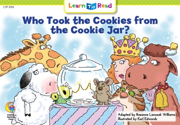 Who Took the Cookies from the Cookie Jar? Learn to Read, Math (Math Learn to Read) cover