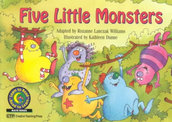 Five Little Monsters (Learn to Read Math Series) cover