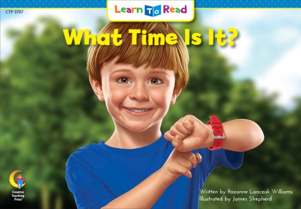 What Time is it? Learn to Read, Math (Math Learn to Read) cover