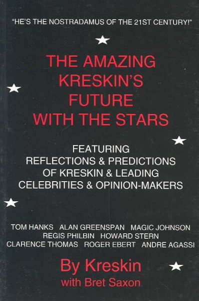The Amazing Kreskin's Future with the Stars cover