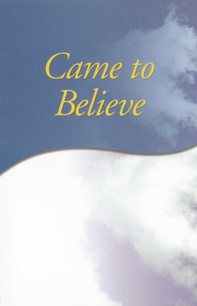 Came to Believe cover