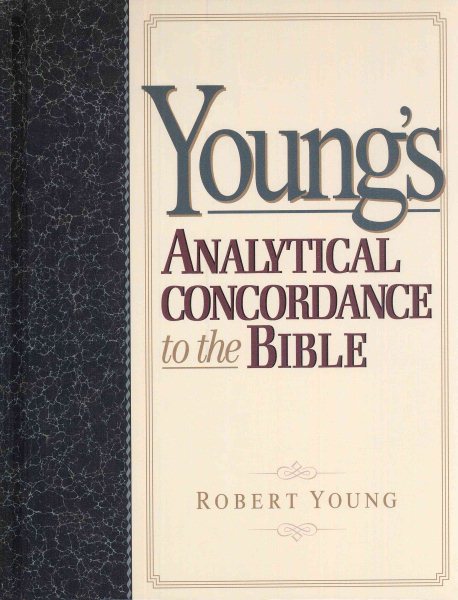 Young's Analytical Concordance to the Bible cover