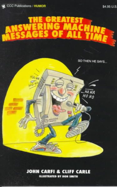 The Greatest Answering Machine Messages of All Time cover