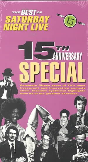 The BEST Of Saturday Night Live: 15th Anniversary Special [VHS] cover