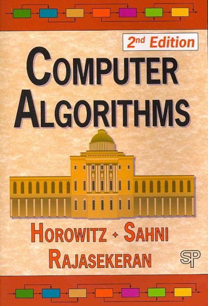 Computer Algorithms cover