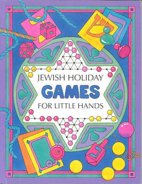 Jewish Holiday Games for Little Hands (Activity Books) cover