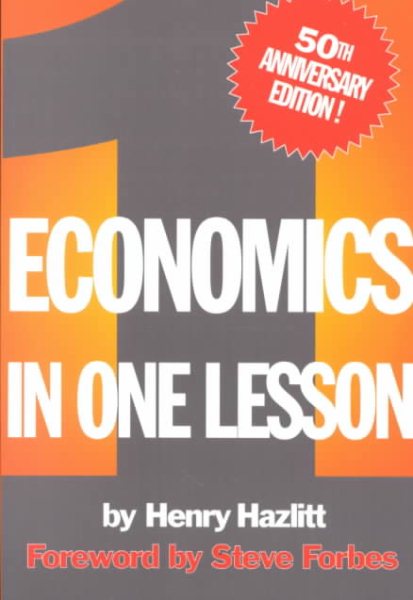 Economics in One Lesson: 50th Anniversary Edition cover