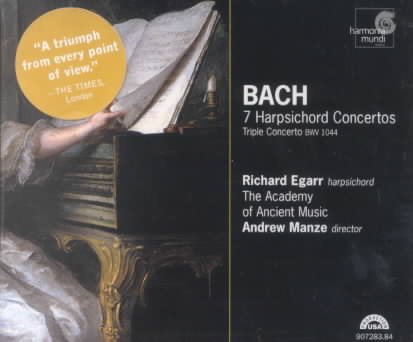 Bach: Harpsichord Concertos / Triple Concerto cover
