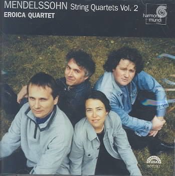 Mendelssohn String Quartets Volume 2 (Quartet No. 3 in D Major and Quartet No. 4 in E minor) Op 44 No. 1 & No. 2 cover