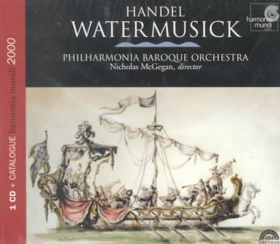 Handel - Water Musick / PBO · McGegan cover