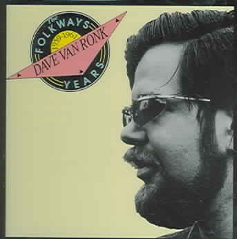 Dave Van Ronk: The Folkways Years, 1959-1961 cover