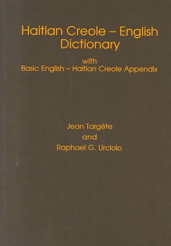 Haitian Creole English Dictionary cover