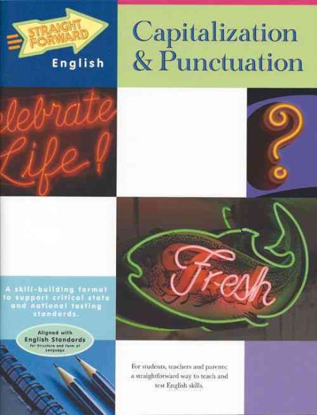 Capitalization & Punctuation (Straight Forward English Series) cover