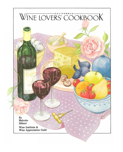 California Wine Lover's Cookbook cover