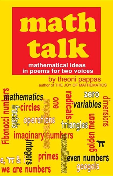 Math Talk: Mathematical Ideas in Poems for Two Voices cover