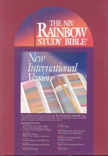 The Rainbow Study Bible New International Version/Imitation Leather cover