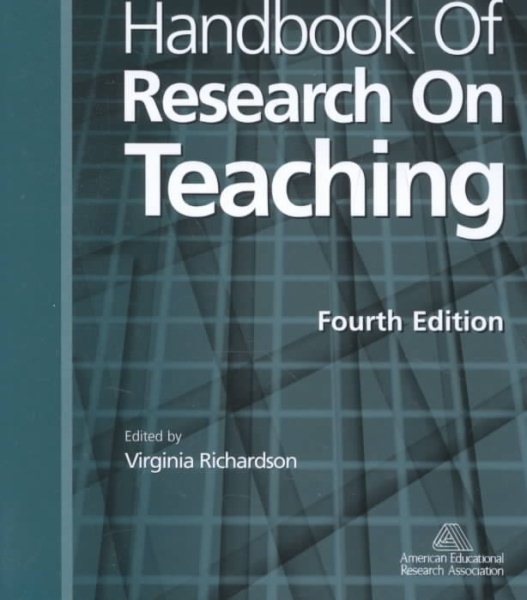 Handbook of Research on Teaching (4th Edition) cover