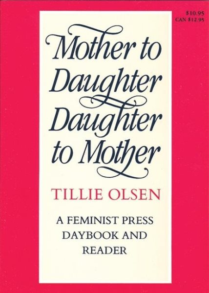 Mother to Daughter, Daughter to Mother: A Daybook and Reader cover
