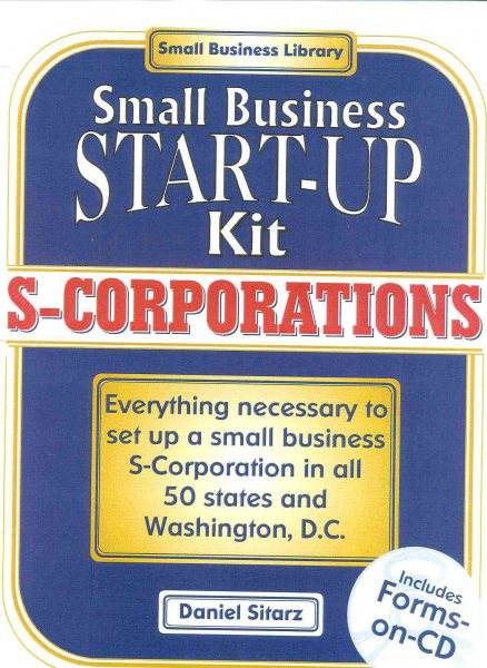 S-Corporations: Small Business Start-Up Kits cover