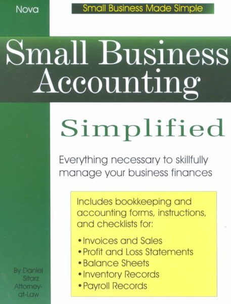 Small Business Accounting Simplified cover