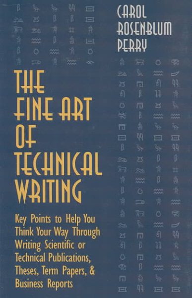 The Fine Art of Technical Writing cover