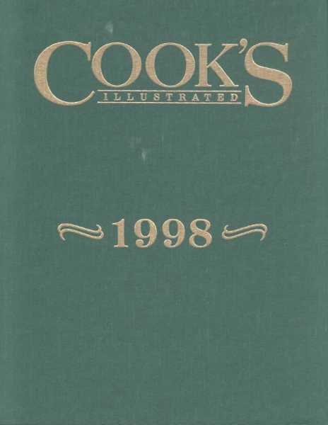 Cook's Illustrated 1998 Annual (Cooks Illustrated Annuals) cover