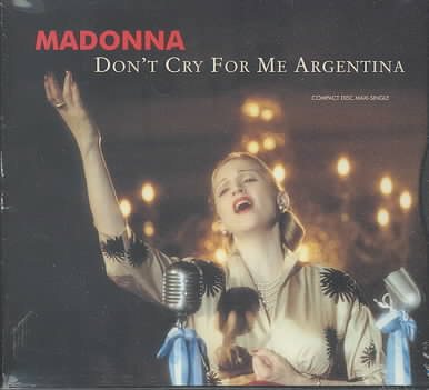 Don't Cry for Me Argentina cover