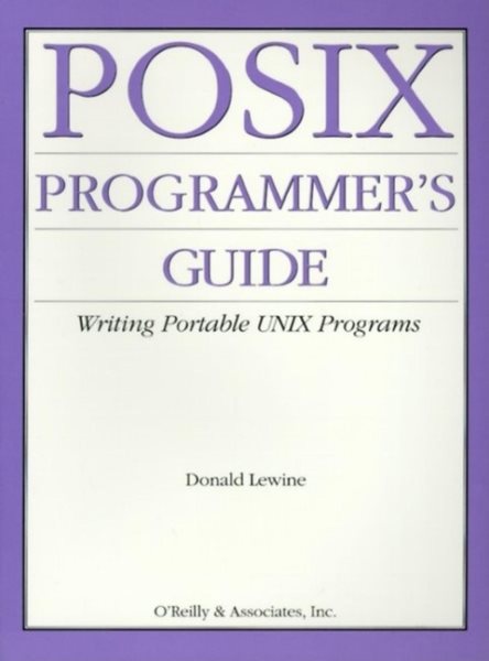 POSIX Programmers Guide cover
