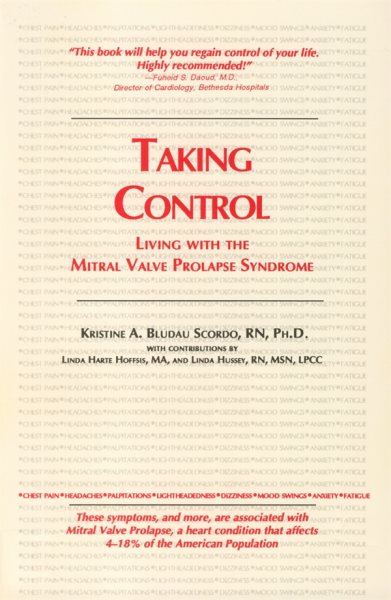 Taking Control: Living With the Mitral Valve Prolapse Syndrome cover