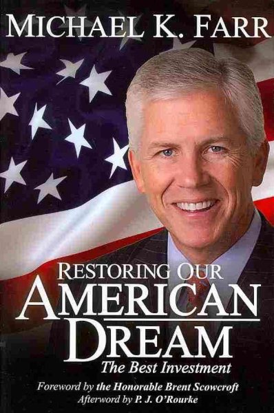 Restoring Our American Dream cover
