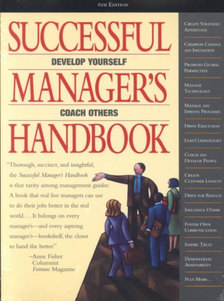Successful Manager's Handbook, 6th Edition cover