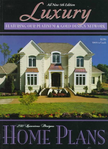 Luxury Home Plans, 5th ed. cover