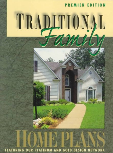 Traditional Family Home Plans cover