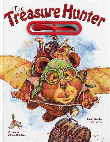 The Treasure Hunter (Propeller Book) (Wiggle Eyes) cover