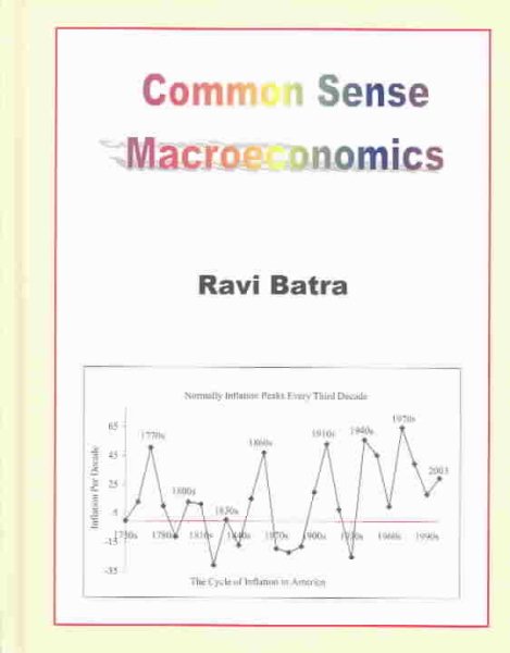 Common Sense Macroeconomics cover