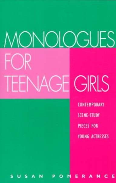 Monologues for Teenage Girls cover
