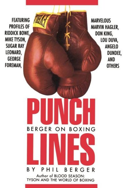 Punch Lines: Berger on Boxing cover