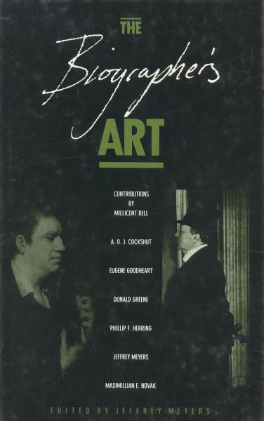 The Biographer's Art cover