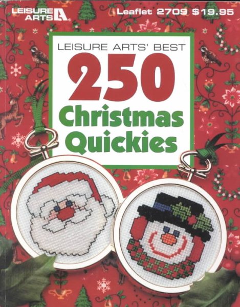 Leisure Arts' Best 250 Christmas Quickies cover
