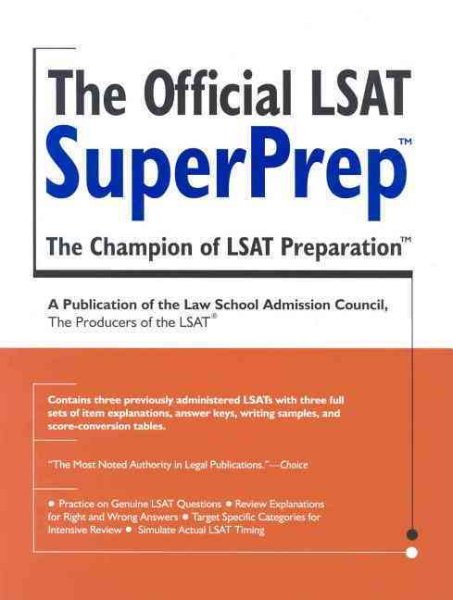 The Official LSAT SuperPrep cover